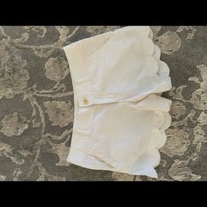 Lilly Pulitzer scalloped shorts